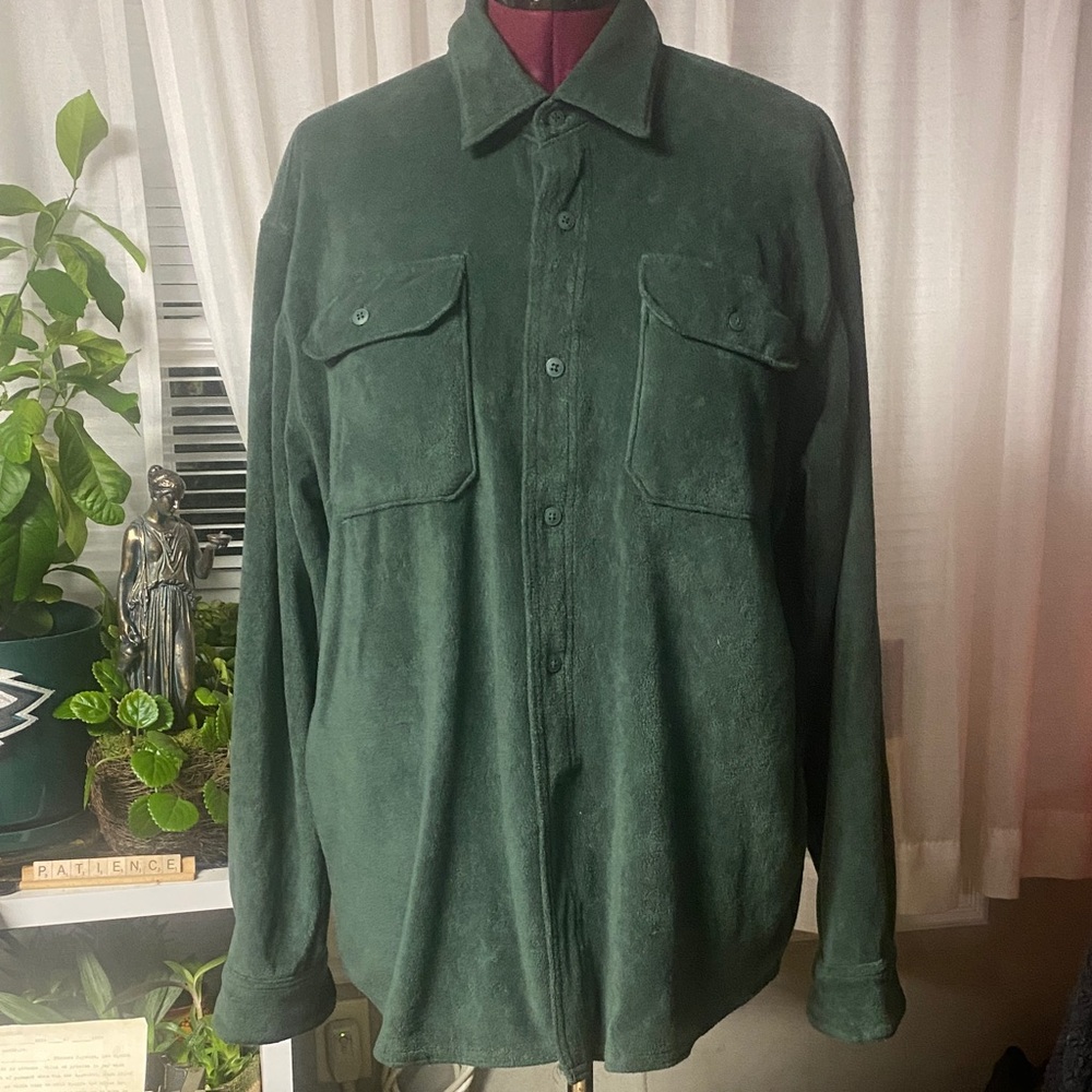 Wrangler Fleece Casual Button-Down Shirt for Men